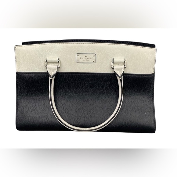 Kate Spade Black and Cream Satchel - Picture 2 of 5